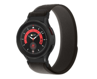 TECH-PROTECT Nylon do Galaxy Watch 4 / 5 / 5 Pro / 6 / 7 / FE Black/Orang 9319456607512 - 1290107 - zdjęcie 1
